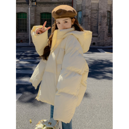 羽絨服女冬季2025新款爆款洋氣小個子短款加厚麵包派克服棉衣外套 羽絨服女冬季2025新款爆款洋氣小個子短款加厚麵包派克服棉衣外套