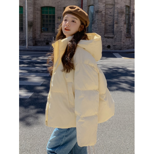 羽絨服女冬季2025新款爆款洋氣小個子短款加厚麵包派克服棉衣外套 羽絨服女冬季2025新款爆款洋氣小個子短款加厚麵包派克服棉衣外套