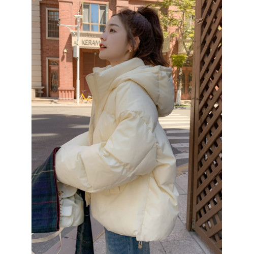 羽絨服女冬季2025新款爆款洋氣小個子短款加厚麵包派克服棉衣外套 羽絨服女冬季2025新款爆款洋氣小個子短款加厚麵包派克服棉衣外套