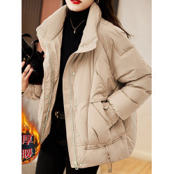 九江羽絨服立領加厚超厚冬季女款2025年新款爆款大碼大襖外套秋冬