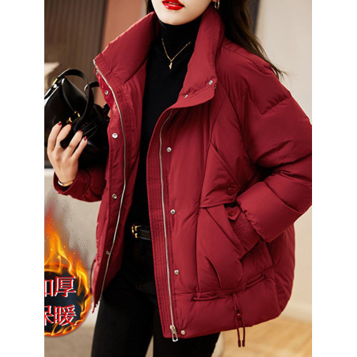 九江羽絨服立領加厚超厚冬季女款2025年新款爆款大碼大襖外套秋冬 九江羽絨服立領加厚超厚冬季女款2025年新款爆款大碼大襖外套秋冬