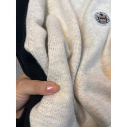 撞色軟糯套頭毛衣女秋冬慵懶寬松韓系chic別致內搭打底針織衫上衣