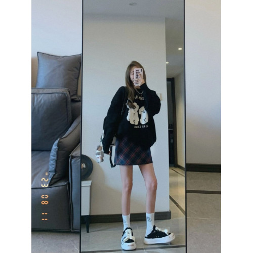 2025秋冬新款韓版慵懶風可愛卡通小狗針織衫女圓領重磅毛衣國潮牌 2025秋冬新款韓版慵懶風可愛卡通小狗針織衫女圓領重磅毛衣國潮牌