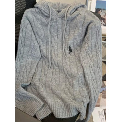 連帽韓系針織毛衣女春秋冬長袖上衣學院慵懶風軟糯內搭打底衫寬松