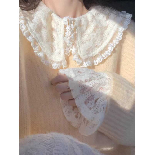 馬海毛軟糯毛衣女2025秋冬新款慵懶風寬松加厚小個子內搭針織衫