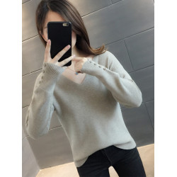 V領毛衣女2025新款秋冬內搭雞心領洋氣針織打底衫小個子爆款上衣