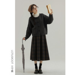 【三寸藕】冬季氣質穿搭設計感毛衣針織開衫外套女小香風長袖上衣