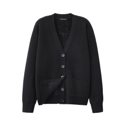 高級一體絨醫生護士毛衣開衫外套加絨厚款寬松秋冬針織工作服上衣