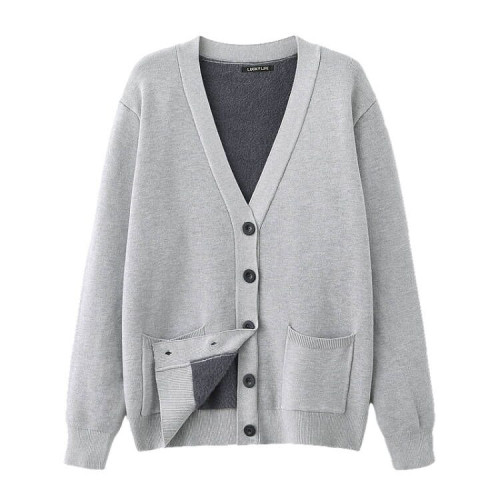 高級一體絨醫生護士毛衣開衫外套加絨厚款寬松秋冬針織工作服上衣 高級一體絨醫生護士毛衣開衫外套加絨厚款寬松秋冬針織工作服上衣