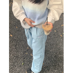 秋冬加絨防水滑雪褲男女運動束腳沖鋒褲戶外登山徒步工裝繖兵長褲