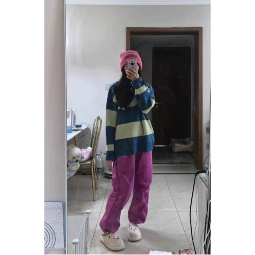 秋冬加絨防水滑雪褲男女運動束腳沖鋒褲戶外登山徒步工裝繖兵長褲