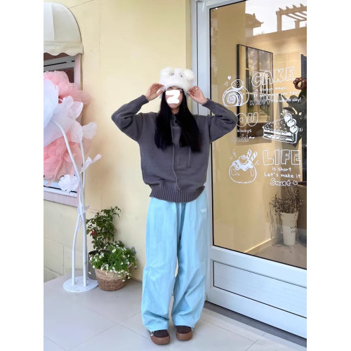 秋冬加絨防水滑雪褲男女運動束腳沖鋒褲戶外登山徒步工裝繖兵長褲