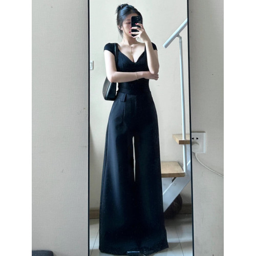 175高個子加長版180復古西裝褲女春秋百搭寬松高腰直筒休閒拖地褲