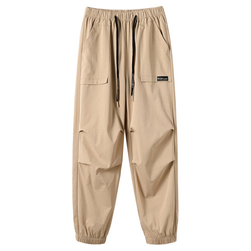 工裝褲女春秋新款大碼戶外運動褲高腰顯瘦寬松哈倫褲休閒束腳長褲 工裝褲女春秋新款大碼戶外運動褲高腰顯瘦寬松哈倫褲休閒束腳長褲