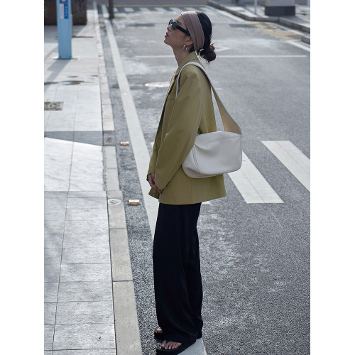 MISSMARM 杏白西裝褲高級感垂感休閒褲女秋季高腰直筒顯瘦濶腿褲 MISSMARM 杏白西裝褲高級感垂感休閒褲女秋季高腰直筒顯瘦濶腿褲