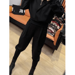 今年流行爆款褲子女2025秋冬新款蘿蔔褲大碼胖mm顯瘦束腳馬丁靴褲