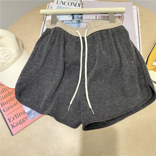 大碼300斤親膚糯米短褲女夏季薄款外穿a字褲遮肉顯瘦運動休閒熱褲