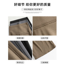 黑色鯊魚喇叭褲女夏2025新款高腰修身顯瘦收腹提臀透氣瑜珈微喇褲