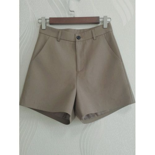 高腰西裝a字短褲女黑色秋冬2025新款顯瘦濶腿褲外穿打底靴褲春夏