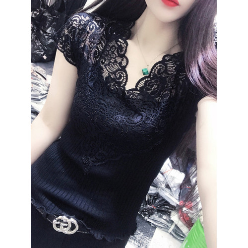 歐洲站白色小衆蕾絲上衣高級感2025夏季新款小香風小衫女高檔洋氣