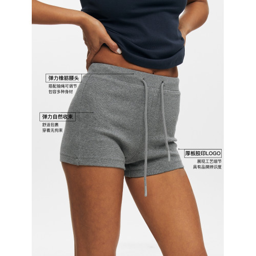 oneup休閒運動騎行短褲女夏美式緊身熱褲居家健身普拉提瑜珈短褲 oneup休閒運動騎行短褲女夏美式緊身熱褲居家健身普拉提瑜珈短褲