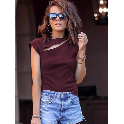 無袖上衣背心女裝曡穿性感風大碼純色獨特別致內搭打底衫歐式小衫