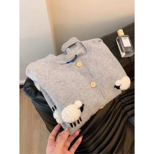 立體提花毛衣開衫女秋冬2025新款韓版寬松設計感軟糯針織上衣外套