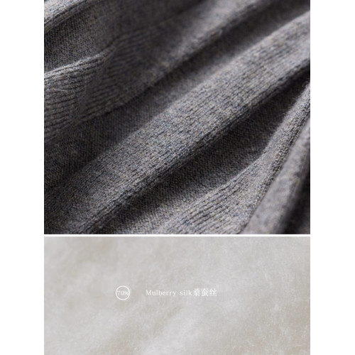 xuhuang/徐凰真絲針織衫春秋彈力小衫打底桑蠶絲寬松無袖背心夏季