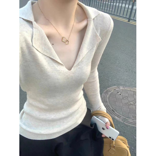 大碼胖妹妹針織衫設計感打底衫女春秋冬毛衣修身顯瘦內搭長袖上衣 大碼胖妹妹針織衫設計感打底衫女春秋冬毛衣修身顯瘦內搭長袖上衣