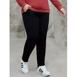 （XL-9XL碼）加大高腰遮肚休閒褲胖人腿粗顯瘦長褲秋冬小腳哈倫褲