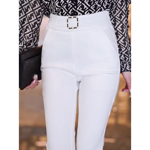 微喇褲女春秋2025新款巨好看的早秋褲子爆款西裝褲高腰顯瘦喇叭褲