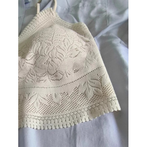 蕾絲美背背心文胸一體小吊帶女2025新款配襯衫內搭帶胸墊抹胸內衣