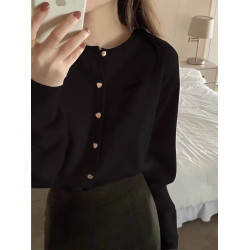 粉色針織開衫女春秋季溫柔風浣熊絨高級感短款毛衣外套小個子上衣