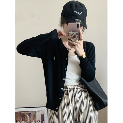 寬松針織開衫外套女春秋季薄毛衣外搭小披肩短款長袖上衣冬季打底 寬松針織開衫外套女春秋季薄毛衣外搭小披肩短款長袖上衣冬季打底