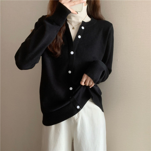 韓版假兩件打底毛衣女2025秋冬新款胖mm大碼顯瘦半高領長袖針織衫 韓版假兩件打底毛衣女2025秋冬新款胖mm大碼顯瘦半高領長袖針織衫