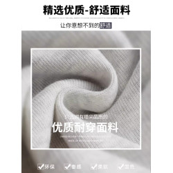 灰色加絨運動褲子女2025新款秋冬束腳衛褲小個子寬松休閒濶腿長褲