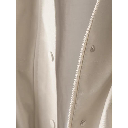 品牌春秋爆款連帽風衣2024秋季新款女收腰短款今年流行外套