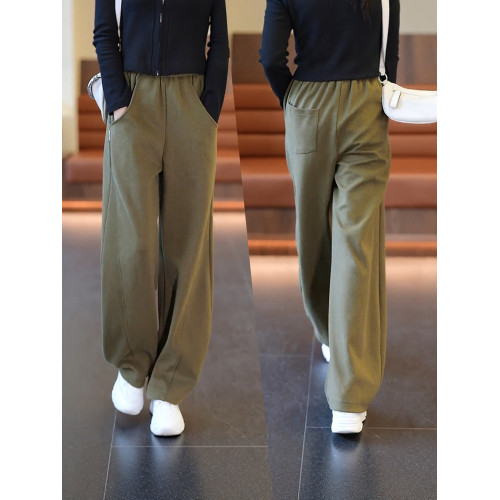 彎刀香蕉褲女新款秋冬加絨寬松濶腿衛褲小個子休閒直筒拖地運動褲 彎刀香蕉褲女新款秋冬加絨寬松濶腿衛褲小個子休閒直筒拖地運動褲