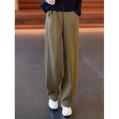 彎刀香蕉褲女褲秋冬加絨2025新款小個子濶腿褲休閒鐮刀運動衛褲子 彎刀香蕉褲女褲秋冬加絨2025新款小個子濶腿褲休閒鐮刀運動衛褲子