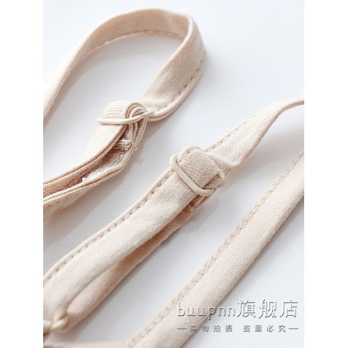 帶胸墊半截吊帶女莫代爾防凸點短款打底背心