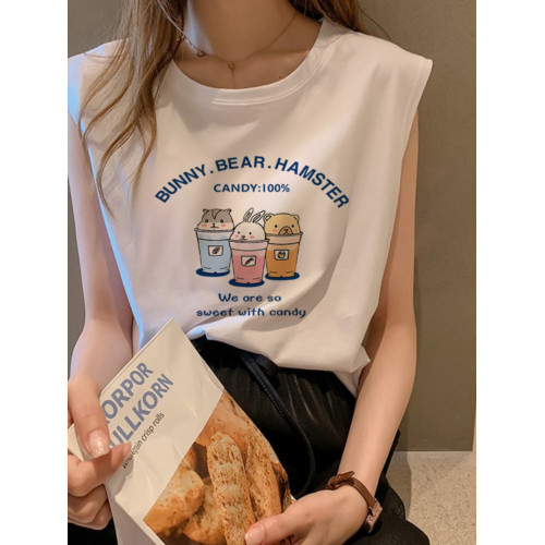 運動無袖吊帶背心女夏季2025新款大碼胖mm寬松百搭打底ins上衣潮