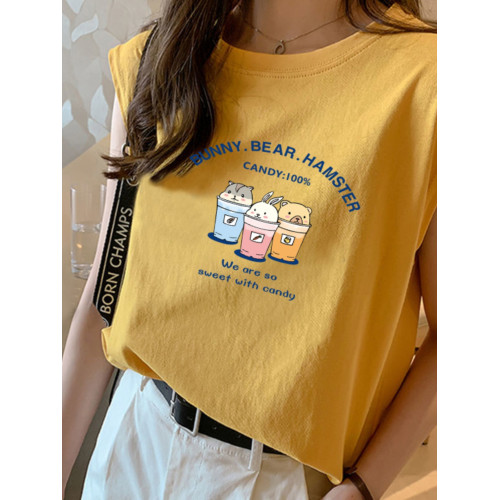 運動無袖吊帶背心女夏季2025新款大碼胖mm寬松百搭打底ins上衣潮