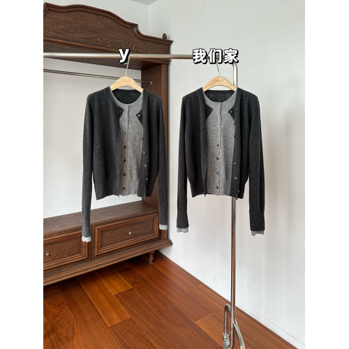 玖月伍 【智性美女】假兩件休閒多種穿法針織開衫 玖月伍 【智性美女】假兩件休閒多種穿法針織開衫