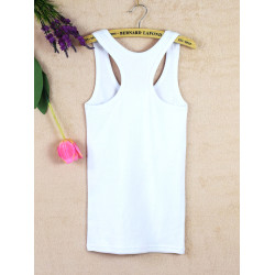 純棉工字背心女內搭外穿新疆棉百搭大碼內穿小吊帶無袖螺紋打底衫