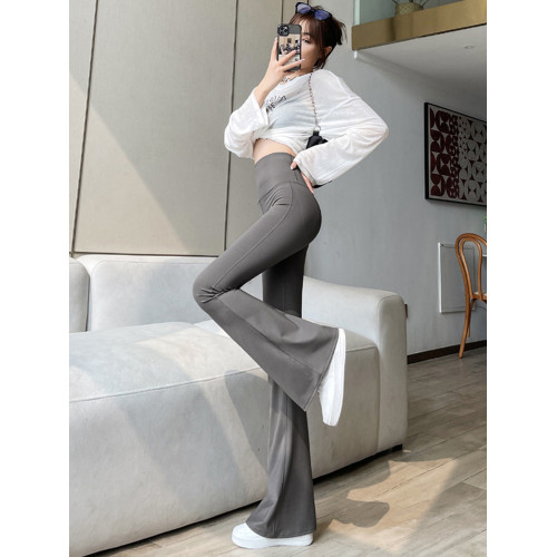 喇叭鯊魚褲女外穿打底褲秋冬加絨微喇馬蹄褲高腰收腹提臀修身緊身 喇叭鯊魚褲女外穿打底褲秋冬加絨微喇馬蹄褲高腰收腹提臀修身緊身