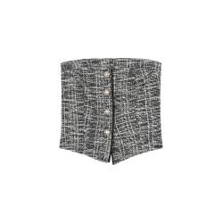 小香風編織抹胸小背心女夏季裹胸無肩帶內搭辣妹性感短款上衣外穿