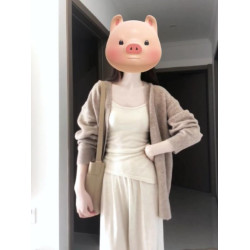 韓版hiphop開衫毛衣女春秋寬松慵懶風軟糯溫柔休閒百搭針織衫上衣