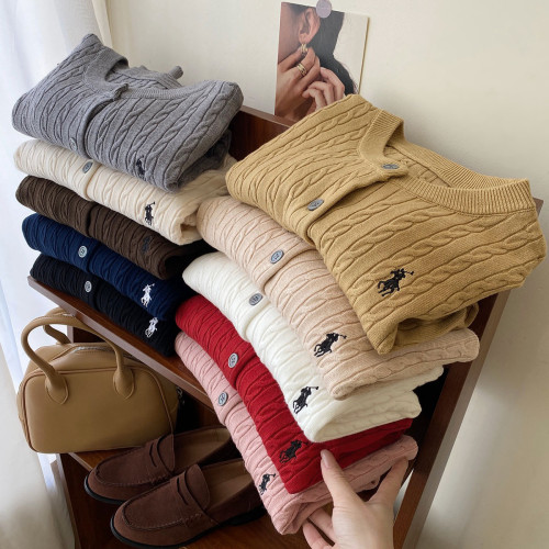 韓系圓領刺綉麻花針織開衫女2023早秋新款休閒百搭軟糯毛衣外套潮 韓系圓領刺綉麻花針織開衫女2023早秋新款休閒百搭軟糯毛衣外套潮