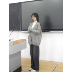 灰色毛衣外套女秋冬2025新款寬松外穿日系慵懶風復古軟糯針織開衫