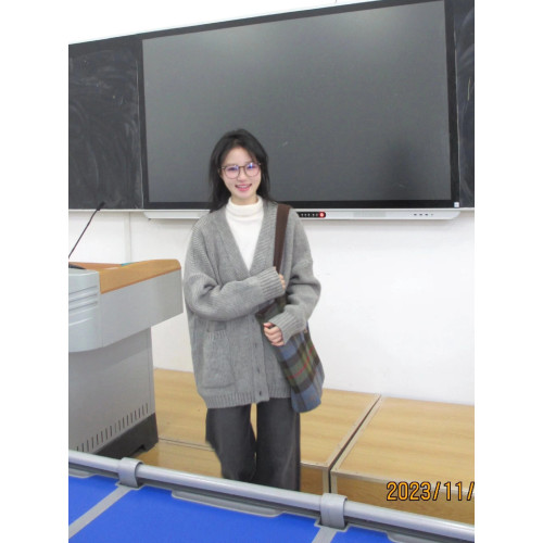 灰色毛衣外套女秋冬2025新款寬松外穿日系慵懶風復古軟糯針織開衫